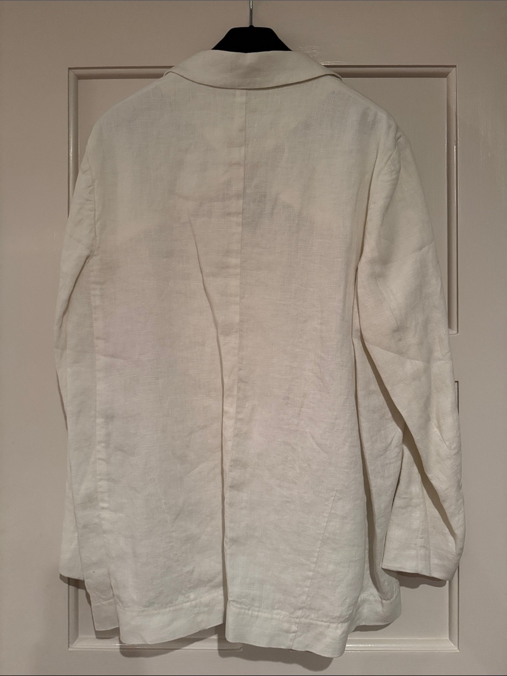 Banana Republic Relaxed Double-Breasted Linen Blazer 713668 - Picture 4 of 9